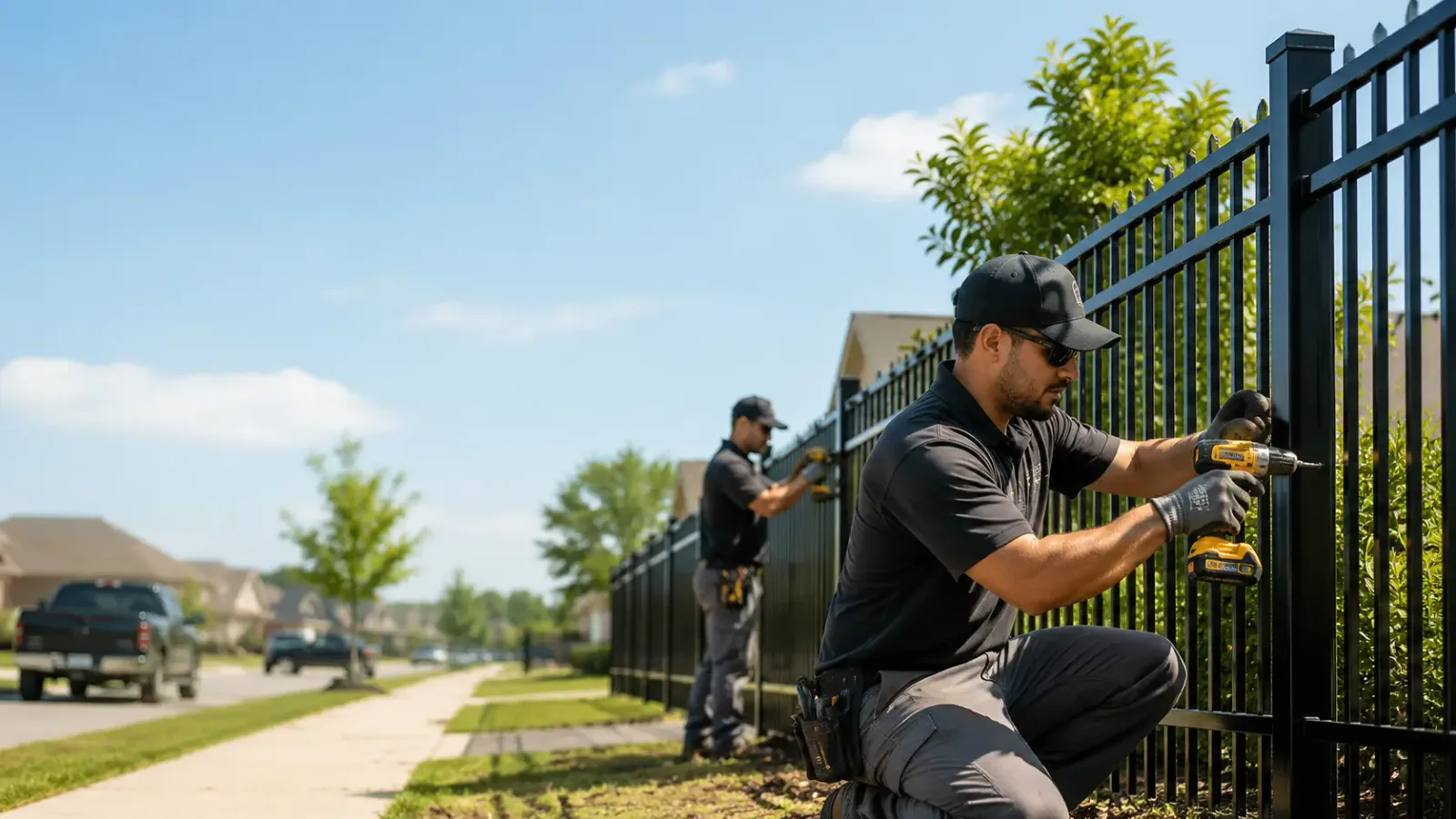 Metal Fence Installation in Wright City, OK